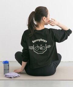 Sonny Label / サニーレーベル Tシャツ | SLAB　motif print long-t-shirts