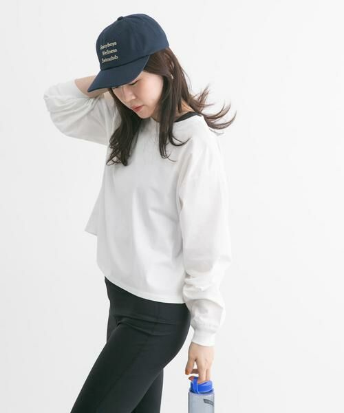 Sonny Label / サニーレーベル Tシャツ | SLAB　motif print long-t-shirts | 詳細2