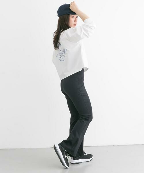 Sonny Label / サニーレーベル Tシャツ | SLAB　motif print long-t-shirts | 詳細7