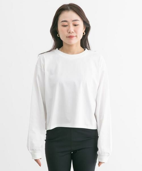 Sonny Label / サニーレーベル Tシャツ | SLAB　motif print long-t-shirts | 詳細8