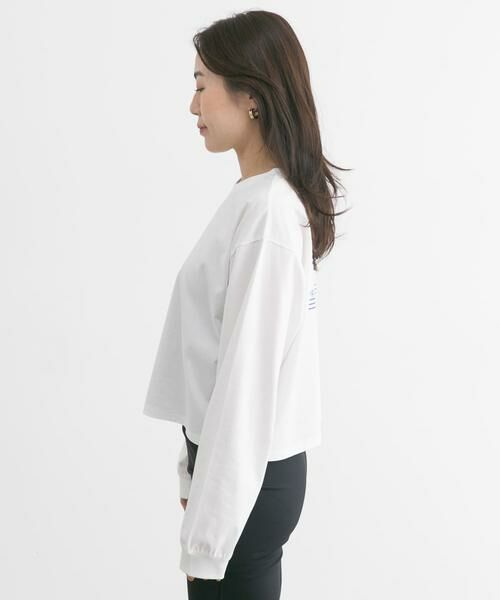 Sonny Label / サニーレーベル Tシャツ | SLAB　motif print long-t-shirts | 詳細9