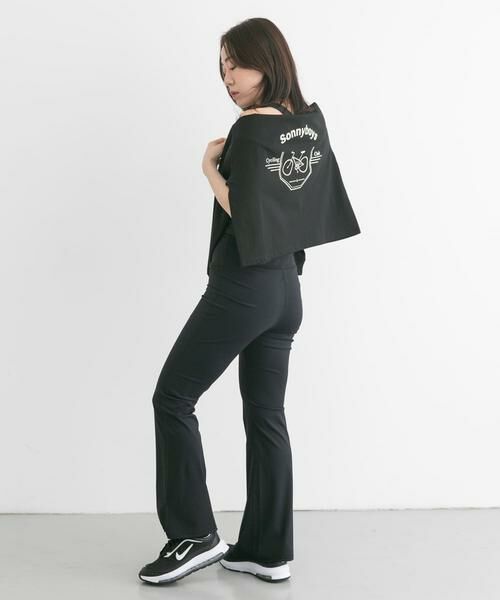 Sonny Label / サニーレーベル Tシャツ | SLAB　motif print long-t-shirts | 詳細18