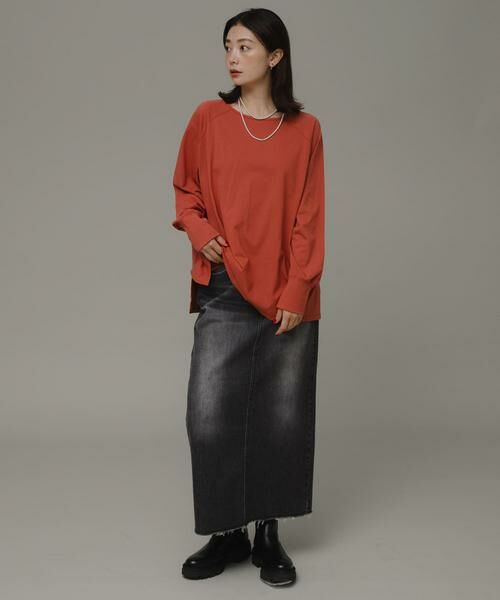 Sonny Label / サニーレーベル Tシャツ | チュニックロングTシャツ | 詳細4