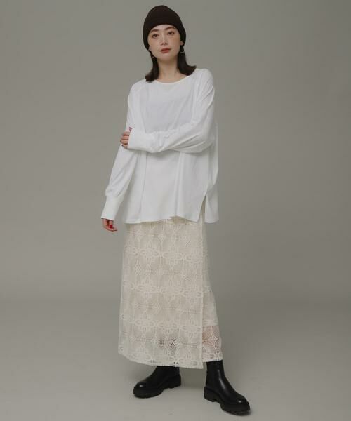 Sonny Label / サニーレーベル Tシャツ | チュニックロングTシャツ | 詳細14