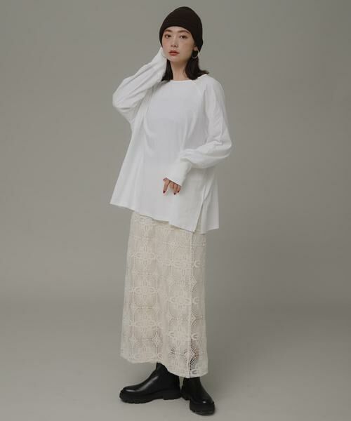 Sonny Label / サニーレーベル Tシャツ | チュニックロングTシャツ | 詳細15