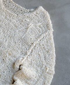 Sonny Label / サニーレーベル ニット・セーター | テープヤーンリボンニット