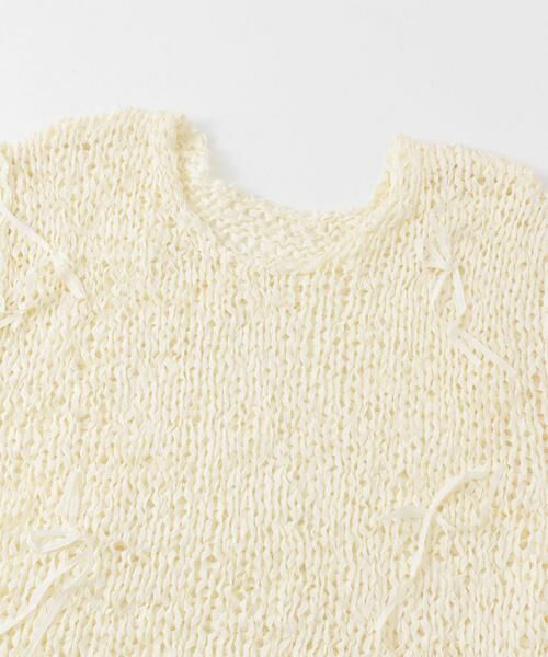 Sonny Label / サニーレーベル ニット・セーター | テープヤーンリボンニット | 詳細3