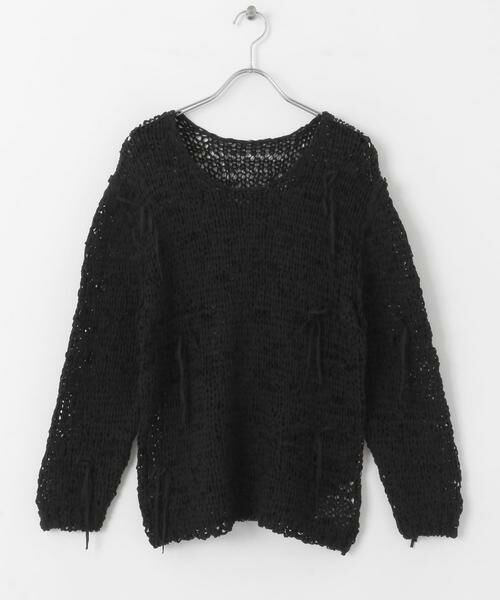 Sonny Label / サニーレーベル ニット・セーター | テープヤーンリボンニット | 詳細4