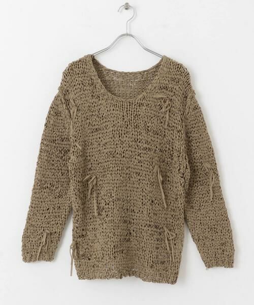 Sonny Label / サニーレーベル ニット・セーター | テープヤーンリボンニット | 詳細6