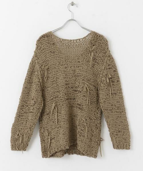Sonny Label / サニーレーベル ニット・セーター | テープヤーンリボンニット | 詳細7