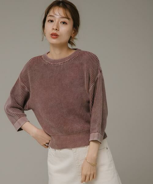 Sonny Label / サニーレーベル ニット・セーター | ピグメントアゼニット | 詳細1