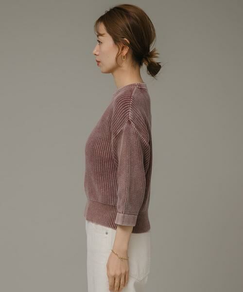 Sonny Label / サニーレーベル ニット・セーター | ピグメントアゼニット | 詳細10