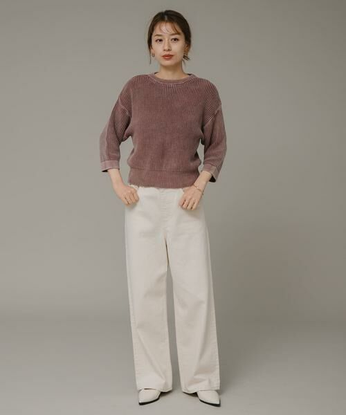 Sonny Label / サニーレーベル ニット・セーター | ピグメントアゼニット | 詳細6