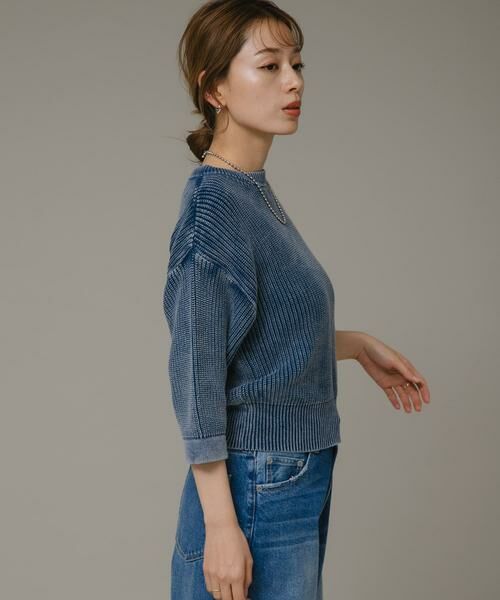 Sonny Label / サニーレーベル ニット・セーター | ピグメントアゼニット | 詳細18