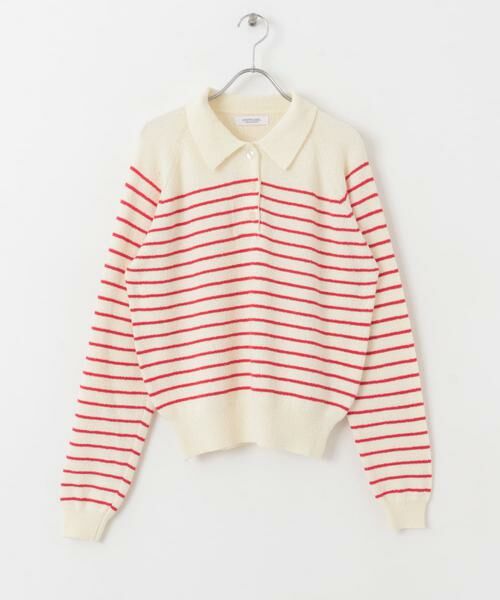 Sonny Label / サニーレーベル ニット・セーター | ポロシャツニットボーダープルオーバー | 詳細21