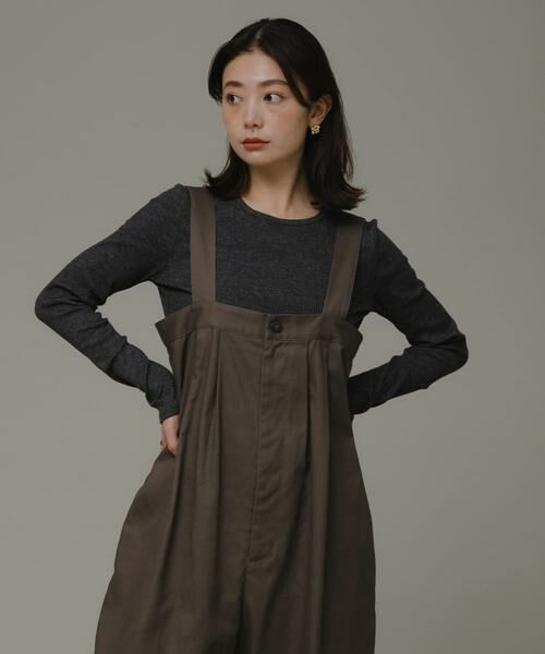 Sonny Label / サニーレーベル サロペット・オールインワン | ハイウエストタックサロペット | 詳細1