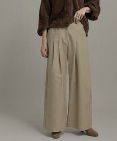 Sonny Label / サニーレーベル その他パンツ | タックワイドパンツ