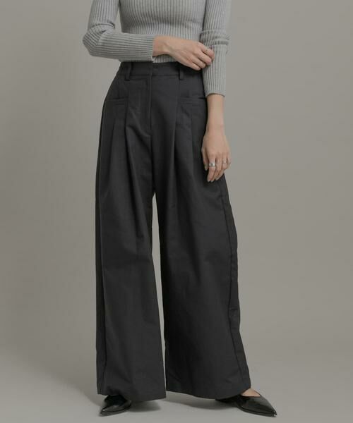 Sonny Label / サニーレーベル その他パンツ | タックワイドパンツ | 詳細13