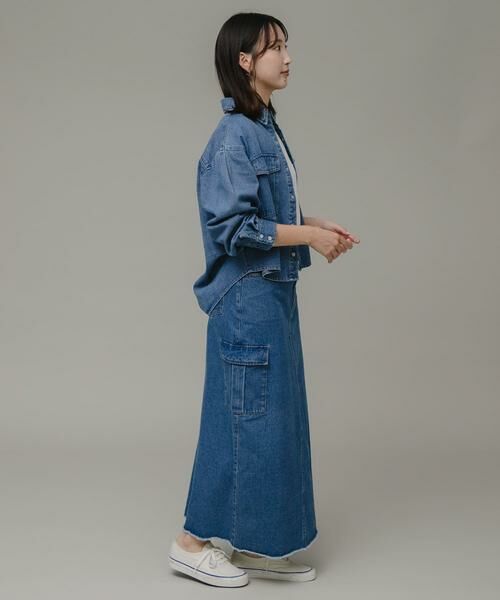 Sonny Label / サニーレーベル スカート | デニムベイカースカート | 詳細6