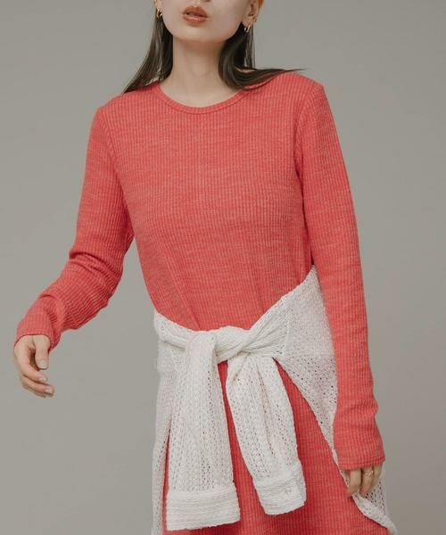 Sonny Label / サニーレーベル ワンピース | ストレートラインカットワンピース | 詳細1