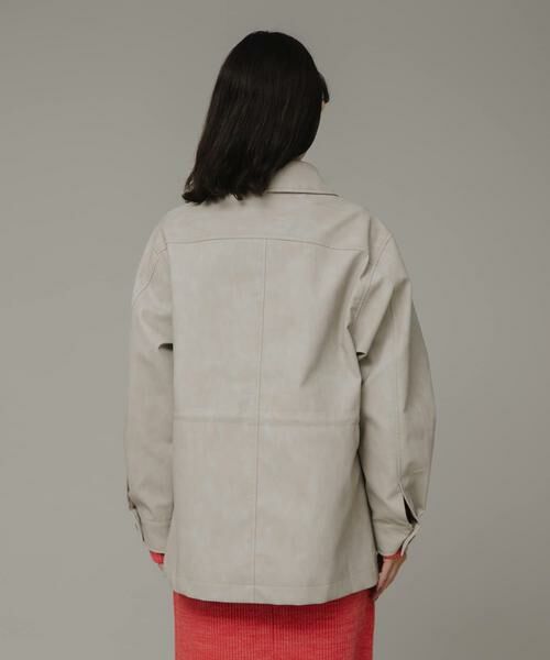 Sonny Label / サニーレーベル レザーブルゾン・ジャケット | マットレザージャケットブルゾン | 詳細10