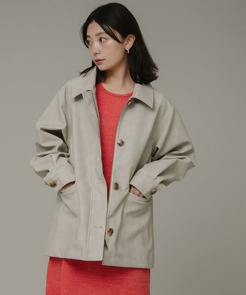 Sonny Label / サニーレーベル レザーブルゾン・ジャケット | マットレザージャケットブルゾン | 詳細3