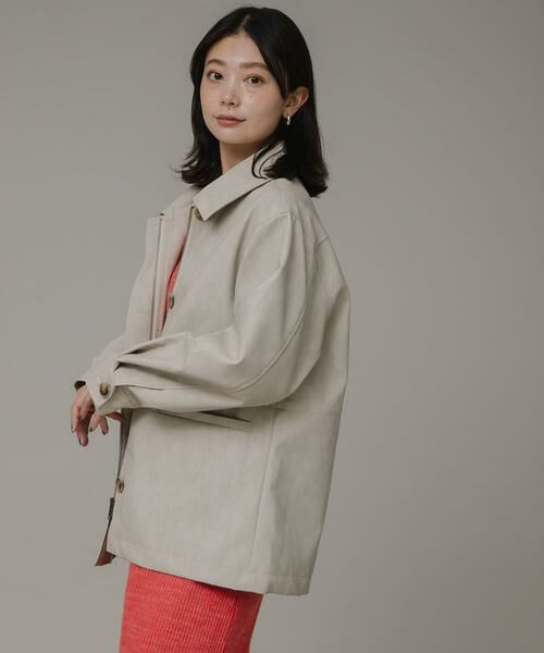 Sonny Label / サニーレーベル レザーブルゾン・ジャケット | マットレザージャケットブルゾン | 詳細4