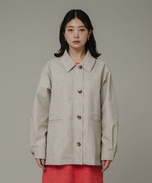 Sonny Label / サニーレーベル レザーブルゾン・ジャケット | マットレザージャケットブルゾン | 詳細8