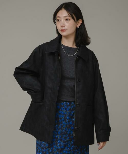 Sonny Label / サニーレーベル レザーブルゾン・ジャケット | マットレザージャケットブルゾン | 詳細19