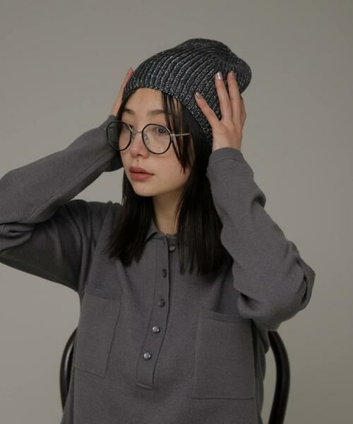 Sonny Label / サニーレーベル ニットキャップ | ラメニットワッチ | 詳細5