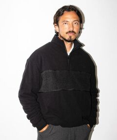 Sonny Label / サニーレーベル その他トップス | OOPS　マイクロフリースハーフジップ