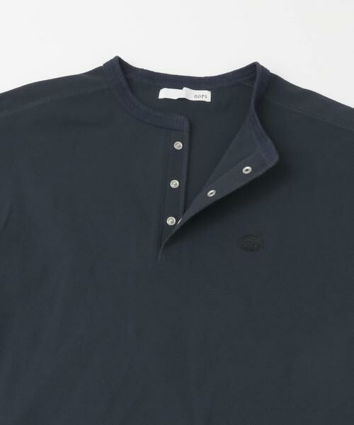 Sonny Label / サニーレーベル Tシャツ | OOPS　サーマルヘンリーネックプルオーバー | 詳細6