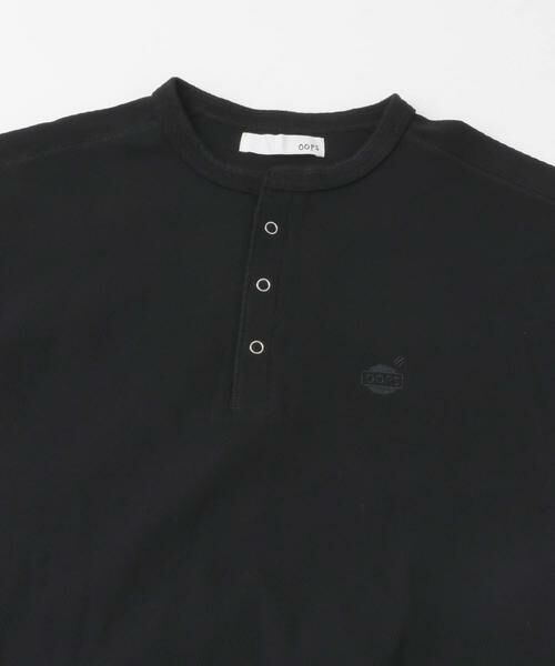 Sonny Label / サニーレーベル Tシャツ | OOPS　サーマルヘンリーネックプルオーバー | 詳細15
