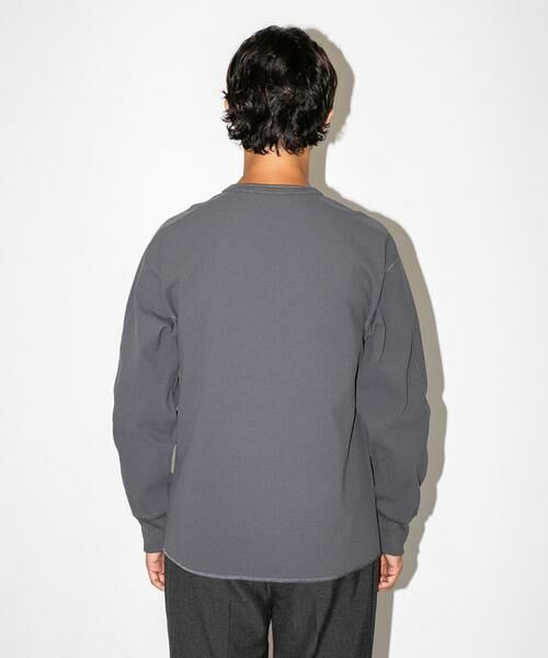 Sonny Label / サニーレーベル Tシャツ | OOPS　サーマルヘンリーネックプルオーバー | 詳細25