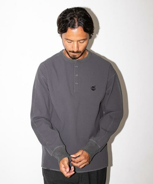 Sonny Label / サニーレーベル Tシャツ | OOPS　サーマルヘンリーネックプルオーバー | 詳細18