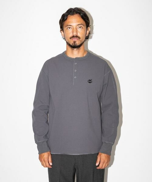 Sonny Label / サニーレーベル Tシャツ | OOPS　サーマルヘンリーネックプルオーバー | 詳細23