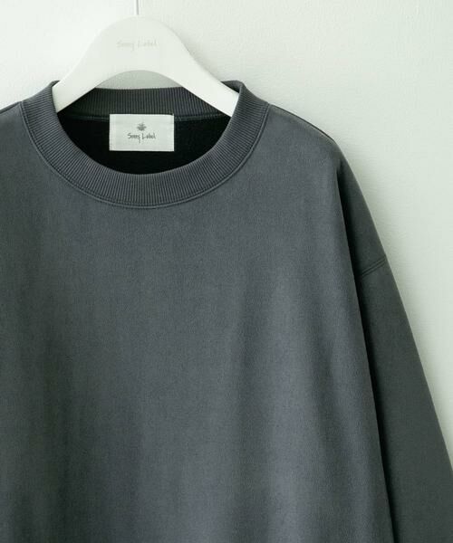 Sonny Label/サニーレーベル フェイクスウェード裏起毛プルオーバー ブルー L Sonny Label/サニーレーベル フェイクスウェード裏起毛プルオーバー ブルー L