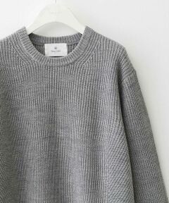 Sonny Label / サニーレーベル ニット・セーター | ウォッシャブルウール混ニットプルオーバー