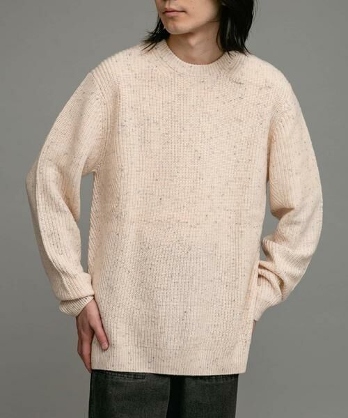 Sonny Label / サニーレーベル ニット・セーター | ウォッシャブルウール混ニットプルオーバー | 詳細27