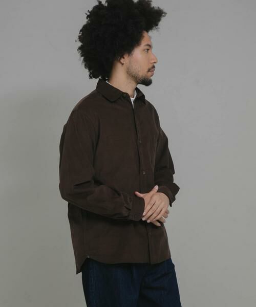 Sonny Label / サニーレーベル シャツ・ブラウス | コーデュロイレギュラーカラーシャツ | 詳細2