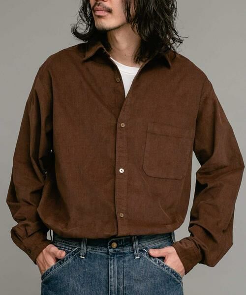 Sonny Label / サニーレーベル シャツ・ブラウス | コーデュロイレギュラーカラーシャツ | 詳細6