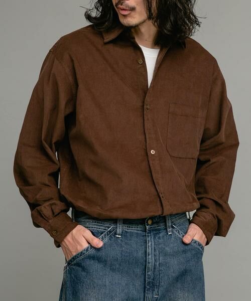 Sonny Label / サニーレーベル シャツ・ブラウス | コーデュロイレギュラーカラーシャツ | 詳細7