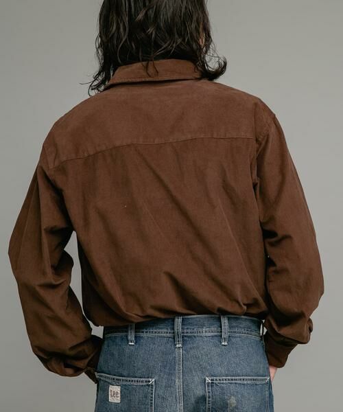 Sonny Label / サニーレーベル シャツ・ブラウス | コーデュロイレギュラーカラーシャツ | 詳細8