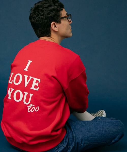 Sonny Label/サニーレーベル Holiday Love Sweat レッド系その他 L Sonny Label/サニーレーベル Holiday Love Sweat レッド系その他 L