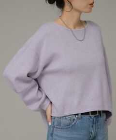 Sonny Label / サニーレーベル Tシャツ | ニットライクボリュームスリーブプルオーバー