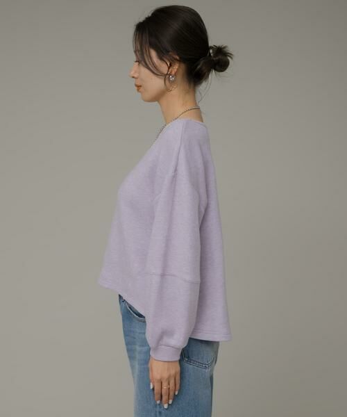 Sonny Label / サニーレーベル Tシャツ | ニットライクボリュームスリーブプルオーバー | 詳細10