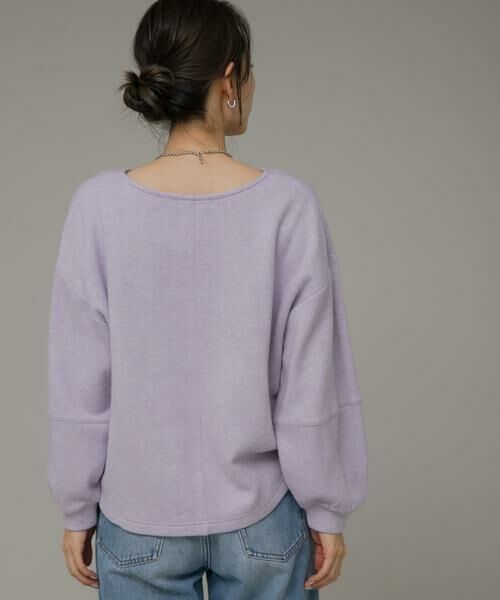 Sonny Label / サニーレーベル Tシャツ | ニットライクボリュームスリーブプルオーバー | 詳細5