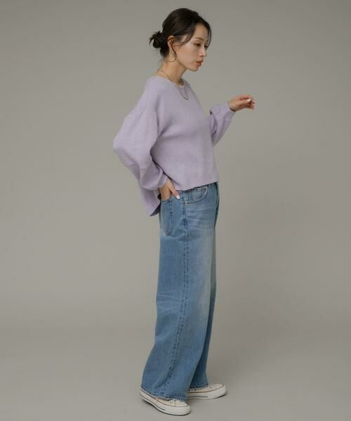 Sonny Label / サニーレーベル Tシャツ | ニットライクボリュームスリーブプルオーバー | 詳細7