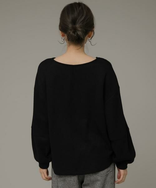 Sonny Label / サニーレーベル Tシャツ | ニットライクボリュームスリーブプルオーバー | 詳細20