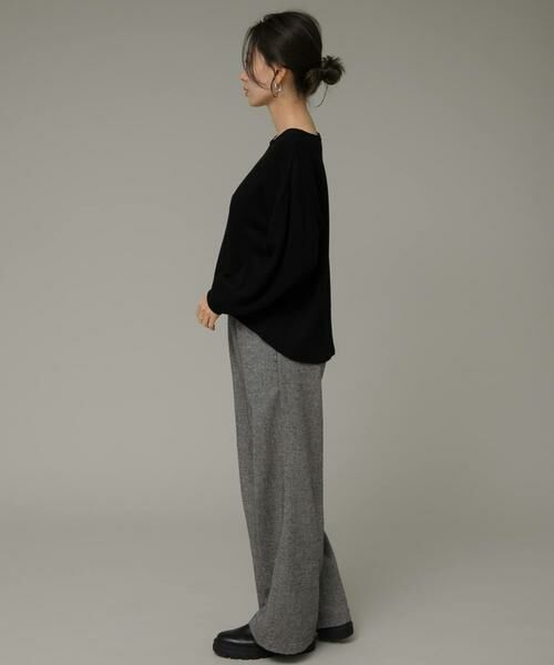 Sonny Label / サニーレーベル Tシャツ | ニットライクボリュームスリーブプルオーバー | 詳細22